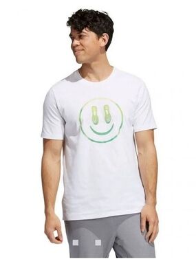 Adidas You Feel Me Tee White Mens Size XL